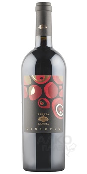 Tenuta Santa Lucia Centuplo Rubicone Centesimino - вино Тенута Санта Лучия Чентупло Рубиконе Чентезимино 0.75 л красное сухое