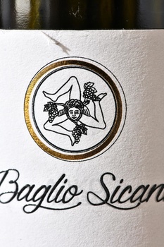 Baglio Sicano Grillo - вино Балье Сикано Грилло 2023 год 0.75 л белое сухое