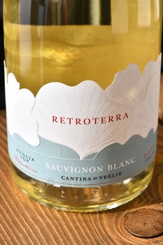 Retroterra Sauvignon Blanc Puglia IGP - вино Ретротерра Совиньон Блан Пулия ИГП 0.75 л белое полусухое
