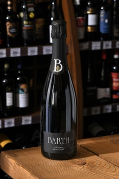 Barth Riesling - вино игристое Барт Рислинг 0.75 л белое экстра брют
