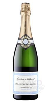 Chartron et Trebuchet Cremant de Bourgogne Chardonnay Extra Brut - игристое вино Шартрон э Требюше Креман де Бургонь Шардонне 0.75 л белое экстра брют