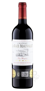 Chateau La Raze Beauvallet Medoc Cru Bourgeoi - вино Шато Ля Раз Бовале Медок Крю Буржуа 0.75 л красное сухое