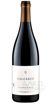 Corte Moschina Calcareo Carmenere Colli Berici DOC - вино Корте Москина Калькарео Карменер Колли Беричи 0.75 л красное сухое