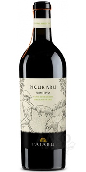 Primitivo Picuraru IGP Puglia Pajaru - вино Примитиво Пикурару Пулия Пайару 0.75 л