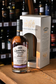The Cooper’s Choice Dalmunach Marsala Cask Finish - виски Зе Куперс Чойс Далмунах Марсала Каск Финиш 0.7 л в п/у