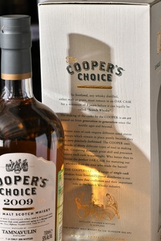 The Cooper’s Choice Tamnavulin Malaga Wine Cask Finish - виски Зе Куперс Чойс Тамнавулин Малага Вайн Каск Финиш 0.7 л в п/у