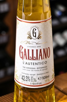 Galliano L’Autentico - ликер Галлиано Аутентико 0.5 л