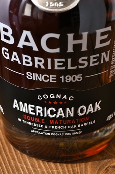 Bache Gabrielsen American Oak - коньяк Баш-Габриэльсен Американ ОАК 0.7 л
