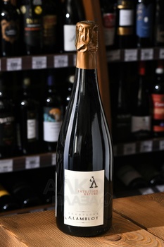 Champagne A. Lamblot Intuition - шампанское Шампань А. Ламбло Антусьон 0.75 л белое брют