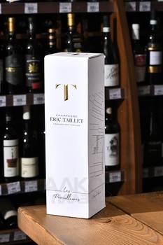 Champagne Eric Taillet Bansionensi - шампанское Шампань Эрик Тайе Бансионенси 0.75 л белое экстра брют в п/у