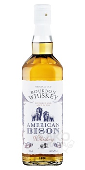 American Bison bourbon whiskey - бурбон Американский Байсн 0.7 л