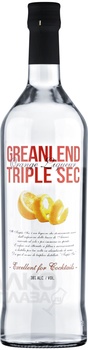 Greanlend Triple Sec - ликёр Гринленд Трипл Сэкстра апельсиновый 1 л