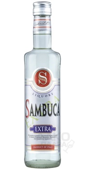 Polini Sambuca Extra - ликёр Полини Самбука Экстра Анисовый 0.5 л
