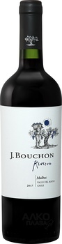 J. Bouchon Malbec Reserva - вино Х.Бушон Мальбек Резерва 0.75 л красное сухое