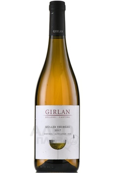 Girlan Muller Thurgau Sudtirol Alto Adige DOC - вино Гирлан Мюллер Тургау 0.75 л белое сухое