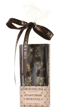 Шоколад Чокоделика тёмный Крафтовый Микс с Кунжутом и Тыквенными Семечками 50 г