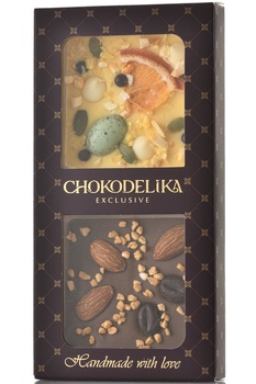 Шоколад Чокоделика Ассорти Кофе плюс Лимон 70 г