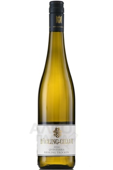 Kuhling-Gillot Qvinterra Riesling Trocken Rheinhessen - вино Кюллинг-Гиллот Квинтера Рислинг Трокен Райнхессен 2021 год 0.75 л белое сухое