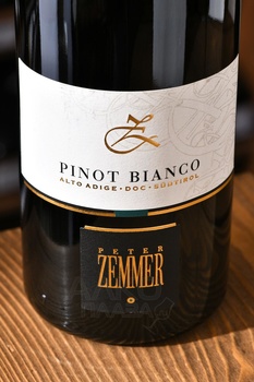Peter Zemmer Pinot Bianco Punggl - вино Петер Земмер Пино Бьянко Пунгл 0.75 л белое сухое