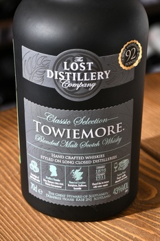 Lost Distillery Towiemore - виски Лост Дистиллери Тавимор 0.7 л