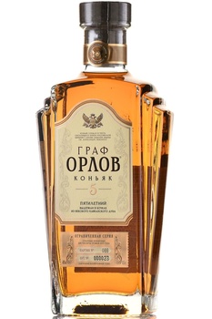 Коньяк Граф Орлов 5 лет 0.5 л