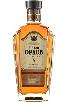 Коньяк Граф Орлов 5 лет 0.5 л