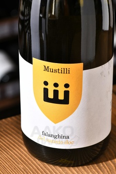 Mustilli Falanghina del Sannio - вино Мустилли Фалангина дель Саннио 0.75 л белое сухое