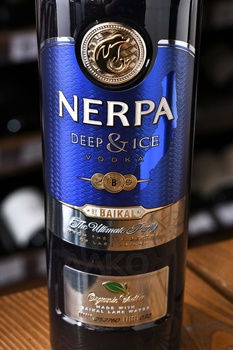 Nerpa Deep & Ice - водка Нерпа Глубина и Лёд 0.7 л
