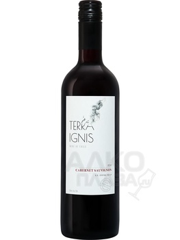 Terra Ignis Cabernet Sauvignon - вино Терра Игнис Каберне Совиньон 0.75 л красное сухое