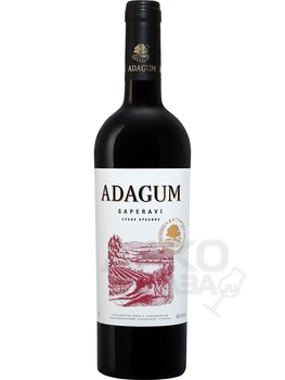 Adagum Saperavi - вино Адагум Саперави 0.75 л красное сухое