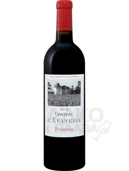 Chateau L’Evangile Pomerol AOC - вино Шато Л’Эванжиль Помероль 2013 год 0.75 л красное сухое