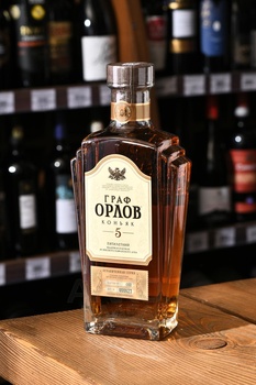 Коньяк Граф Орлов 5 лет 0.5 л