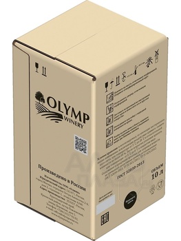 Olymp Afrodita - вино Олимп Афродита 10 л красное полусладкое