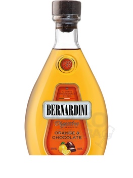 Bernardini Orange-Chocolate - ликёр Бернардини Апельсин-Шоколад 0.44 л