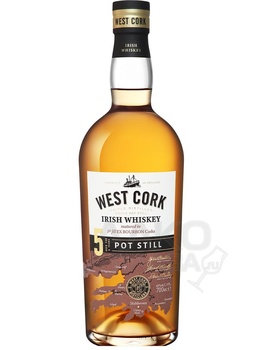 West Cork Single Pot Still Irish Whiskey - виски Вест Корк Сингл Пот Стилл купажированный 0.7 л
