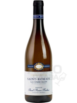 Pascal Prunier-Bonheur La Combe Bazin Saint-Romain AOC - вино Паскаль Прюнье-Бонер Ля Комб Базен Сен-Ромен 0.75 л белое сухое