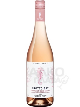 Grotto Bay Sauvignon Rose - вино Гротто Бэй Совиньон Розе Селект 0.75 л розовое сухое