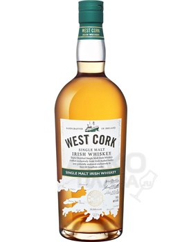 West Cork Single Malt - солодовый виски Вест Корк Сингл Молт 0.7 л
