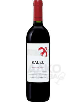 Kaleu Malbec Mendoza - вино Калеу Мальбек Мендоса 0.75 л красное сухое