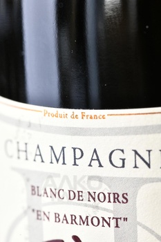 Champagne Olivier Horiot Seve Blanc de Noirs En Barmont - шампанское Шампань Оливье Орио Сэв Блан де Нуар Ан Бармон 0.75 л белое экстра брют