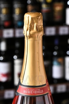 Champagne Maurice Vesselle Grand Cru Rose - шампанское Шампань Морис Вессель Гран Крю Розе 0.75 л розовое экстра брют