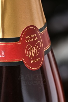 Champagne Maurice Vesselle Grand Cru Rose - шампанское Шампань Морис Вессель Гран Крю Розе 0.75 л розовое экстра брют