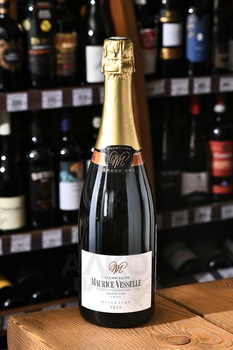 Champagne Maurice Vesselle Grand Cru Millesime - шампанское Морис Вессель Гран Крю Миллезим 0.75 л белое экстра брют