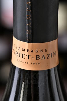 Champagne Henriet-Bazin Cuvee Hypolite Blanc De Blancs Premier Cru - шампанское Шампань Энриет Базан Куве Иполит Премьер Крю Блан де Блан 0.75 л белое экстра брют