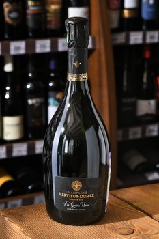 Champagne Hervieux-Dumez Les Grains Noirs - шампанское Шампань Эрвье Дюме Ле Гран Нуар 2020 год 0.75 л белое брют