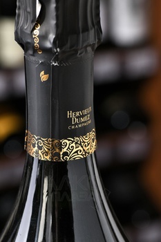 Champagne Hervieux-Dumez Les Grains Noirs - шампанское Шампань Эрвье Дюме Ле Гран Нуар 2020 год 0.75 л белое брют
