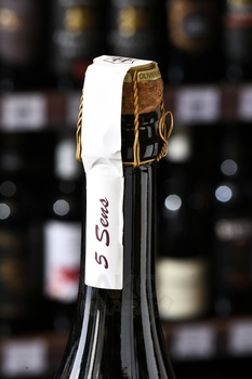 Olivier Horiot 5 Sens - шампанское Шампань Оливье Орио 5 Санс 2016 год 0.75 л белое экстра брют