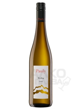 Pauly Riesling Mosel - вино Паули Рислинг Мозель 0.75 л ,белое полусухое