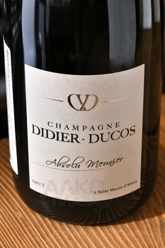Champagne Didier-Ducos Absolu Meunier - шампанское Дидье-Дюко Абсолю Менье 0.75 л белое брют