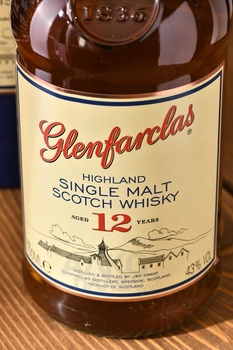 Glenfarclas 12 years - виски Гленфарклас 12 лет 0.7 л